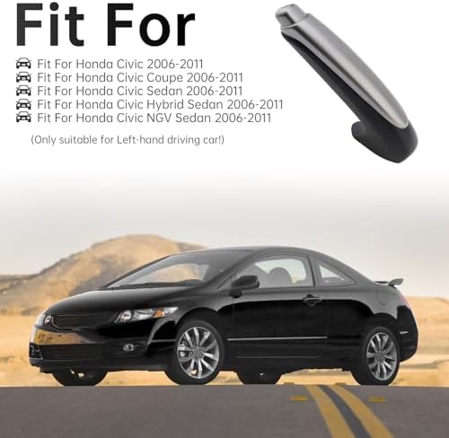 Emergency Parking Brake Handle Cover, Car Handbrake Cover Fit - Image 3