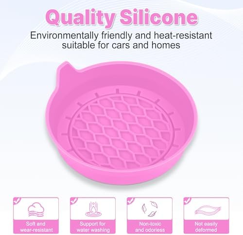 SINGARO Car Cup Holder Coaster, Silicone Cup Holder Insert, Universal Non-Slip - Image 6
