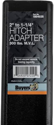 Buyers Products 1804035 2" to 1-1/4" Hitch Adapter - Image 5