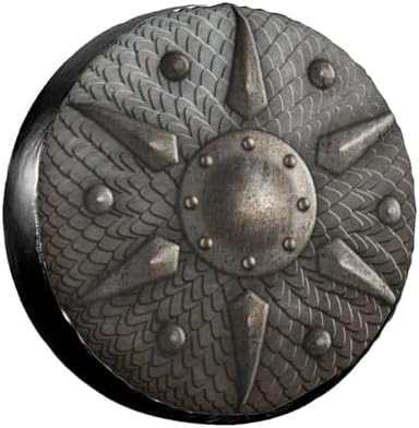 Spare Tire Covers for Trailers, Round Shield Scales Wheel Protectors Dust-Proof by FalePrint