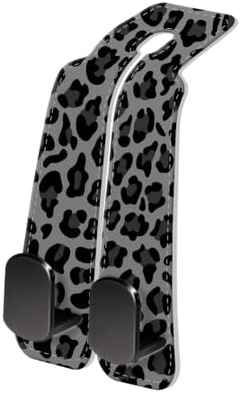 PU Leather Car Seat Hook, Storage Headrest Hanger, Cute Car Backseat Organizer by Unknown