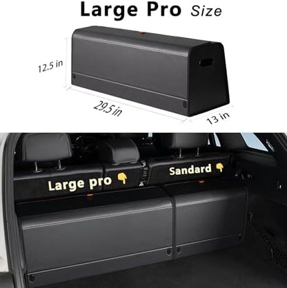 GMQ Trunk Organizers for Car, Car Organizers and Storage for SUV, Magnetic Lid - Image 2