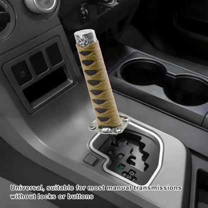 KVAEY Samurai Sword Shift Knob, Automotive Katana Manual Transmission Gear - Image 6