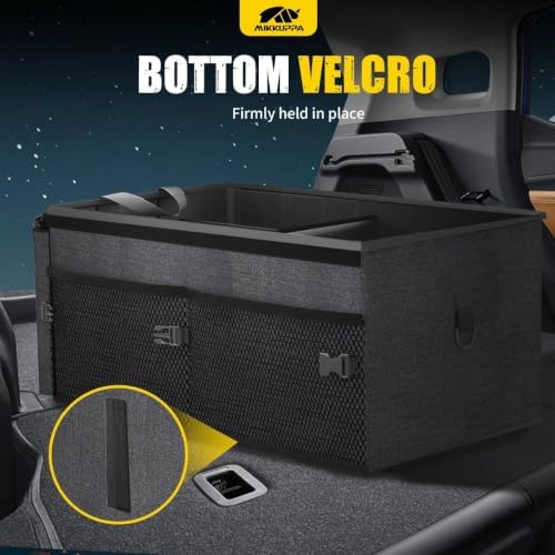 MIKKUPPA Trunk Organizer with Lid - 65L Car Organizer with Cooler - Image 6