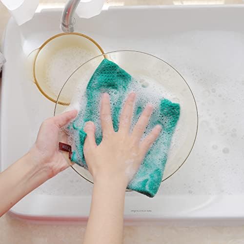 Homaxy 100% Cotton Waffle Weave Kitchen Dish Cloths 6-Pack - Image 4