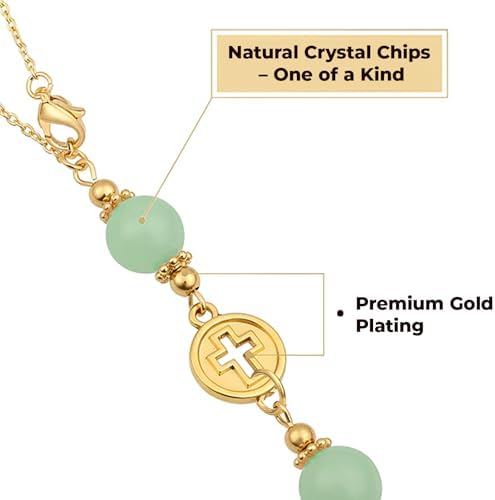 Crystal Cross Car Charm for Rearview Mirror, Car Mirror Hanging Accessories - Image 4
