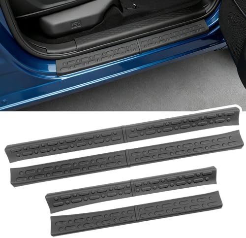 Door Sill Guards Kit Fit for 2019-2026 Dodge RAM 1500 Accessories Entry Guard by Utiiy