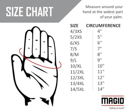Magid T-REX TRX400 Impact Gloves, Sandy Nitrile, 144 Pairs - Image 6