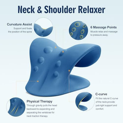 ComfortLife Neck Stretcher for Pain Relief, Neck and Shoulder Relaxer Cervical - Image 3