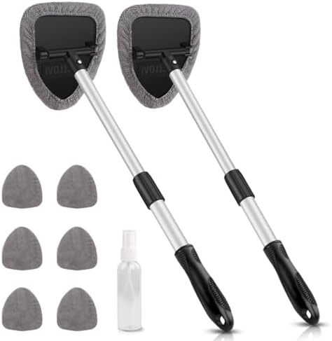 AstroAI 21" Extra-Long Windshield Cleaner Tool & Car Interior Detailing Kit by AstroAI
