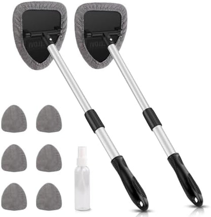 AstroAI 21" Extra-Long Windshield Cleaner Tool & Car Interior Detailing Kit by AstroAI