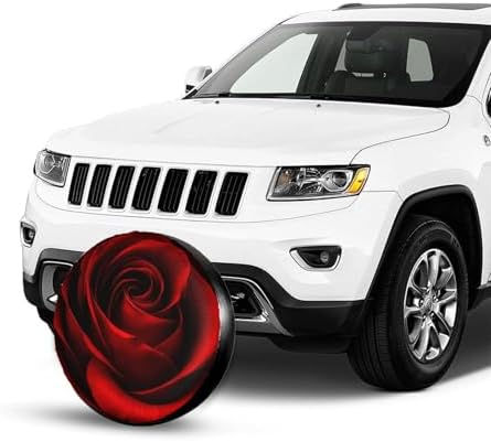 Spare Tire Cover，Rose Camper Spare Tire Cover Waterproof Sun Protection - Image 4