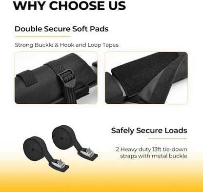 BougeRV 2.0 Soft Roof Rack Pads - Image 5