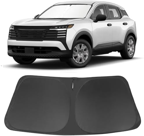 Windshield Sun Shade for 2025 2026 Nissan Kicks Accessories by LHFLIVE