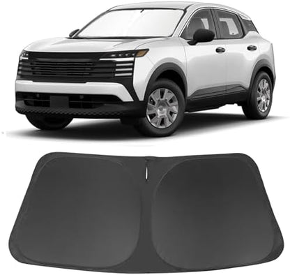 Windshield Sun Shade for 2025 2026 Nissan Kicks Accessories by LHFLIVE