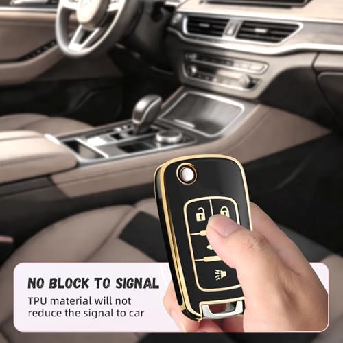 for Chevy Key Fob Cover, Premium Soft TPU Full Protection Key Cover - Image 4