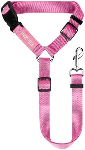BWOGUE Dog Seat Belt for Car, Headrest Restraint Lead, Non-Elastic by BWOGUEPetHome