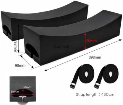 kowaku 2 Pieces Curved Roof Rack Blocks, Style to 1 - Image 3