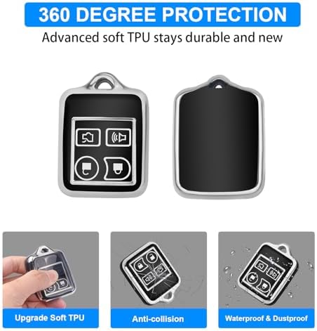 QBUC for Ford 4 Buttons Key Fob Cover - Image 5