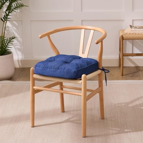 IASEAHK Memory Foam Dining Chair Cushions, 16.5"x16.5"x3.5" - Image 2