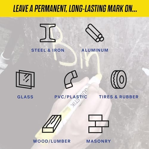 Markal 61050 Quik Stik Twist Long-Lasting Solid Paint Marker - Image 3