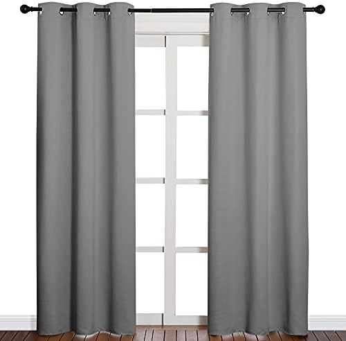 NICETOWN Thermal Insulated Curtains, 2 Panels, W42 x L84-inch - Image 2
