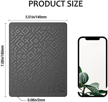 Car Dashboard Non Slip Mat, Brlvget Anti Slip Gel Pad, Cell Phone, Coins 7.1 x - Image 3