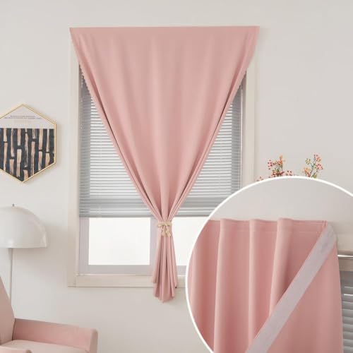 Self Adhesive Blackout Curtains- Stick on Curtains Shades Window Blinds - Image 6
