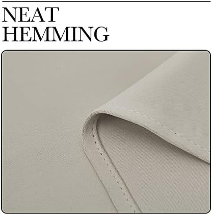 NICETOWN Natural Room Darkening Curtains 108" Long - Image 7