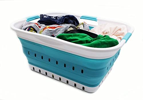 SAMMART 42L Collapsible Plastic Laundry Basket - Image 6
