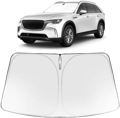 Proadsy Custom Fit 2024-2026 Mazda CX-90 Windshield Sun Shade, Blocks Heat by Proadsy
