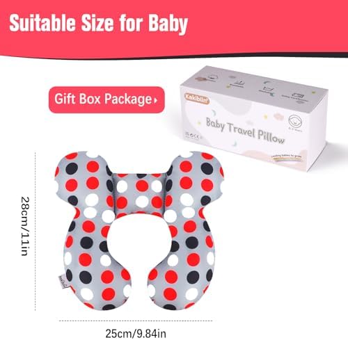 KAKIBLIN Baby Neck Pillow, Upgraded Baby Neck Pillows - Image 7