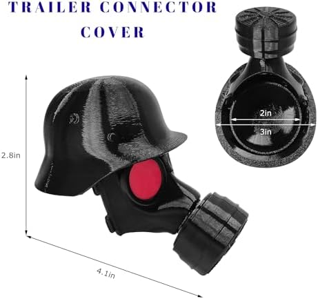 Trailer Hitch Cover, Funny Towing Hitch Ball Cover Dust Cap - Image 2