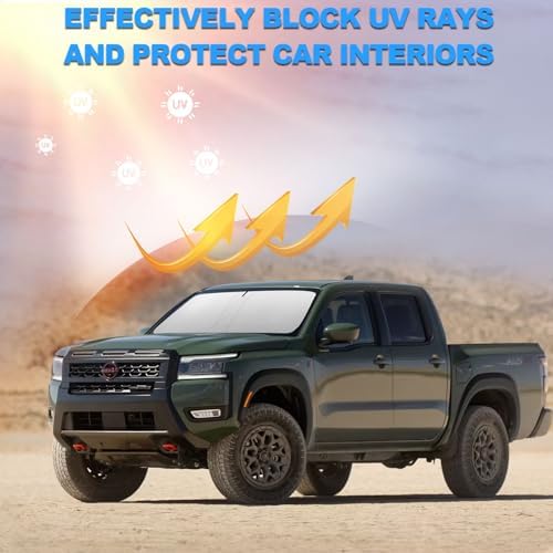 Foldable Front Windshield Sunshade fit - Image 6