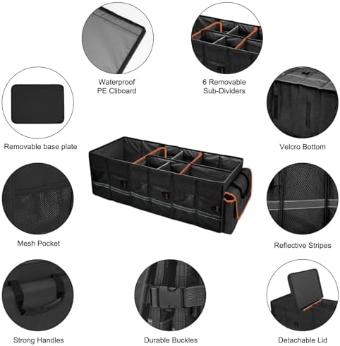 Car Trunk Organizer and Storage - Image 6