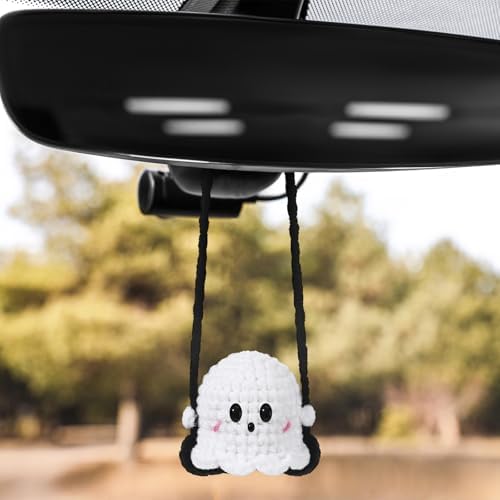 Fanfanwin Halloween Crochet Car Ornament by Fanfanwin