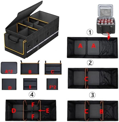 Car Trunk Organizer and Storage - Image 2