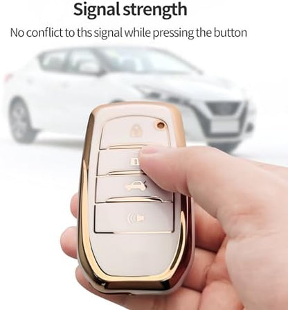 for Toyota Key Fob Cover Keychain Fit - Image 5