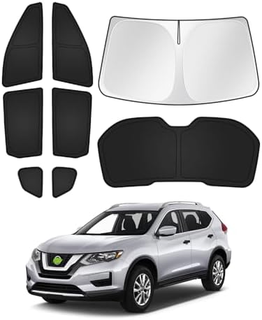Canvcle Sunshades for 2014-2020 Nissan Rogue Accessories Windshield Sun Shade by Canvcle