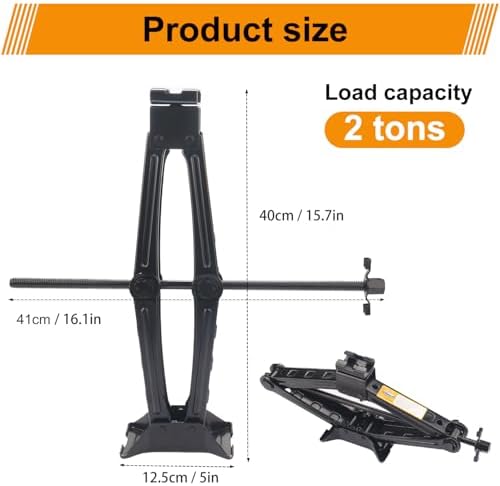 3 Pack 2T Scissor Jack for Car - Image 2