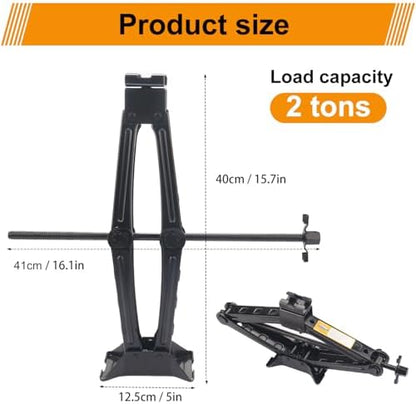 3 Pack 2T Scissor Jack for Car - Image 2