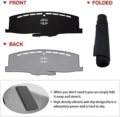 Autorder Dashboard Cover Mat for 2020-2024 2025 2026 Ford Explorer Accessories - Image 6
