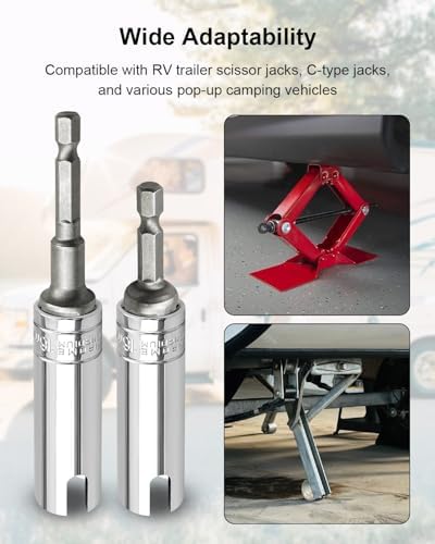 Stainless Steel Scissor Jack Slotted Drill kit - Image 4