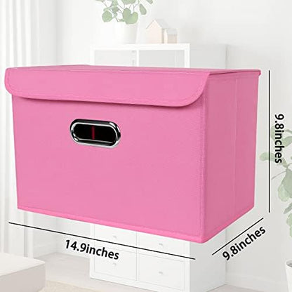 STOREONE Fabric Storage Cube Bins Foldable Organizer Container Collapsible - Image 2