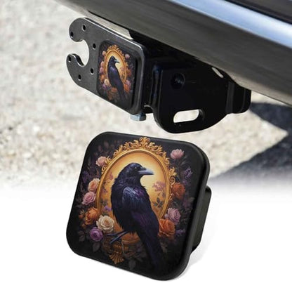 Trailer Hitch Cover 2 Inch Square Receiver Hitch Cover Rubber Tube Plug by Unknown