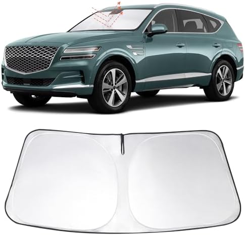 Windshield Sun Shade Sunshade for 2021-2025 2026 Genesis GV80 by LHFLIVE