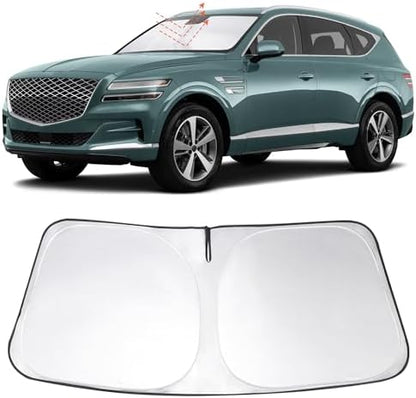 Windshield Sun Shade Sunshade for 2021-2025 2026 Genesis GV80 by LHFLIVE