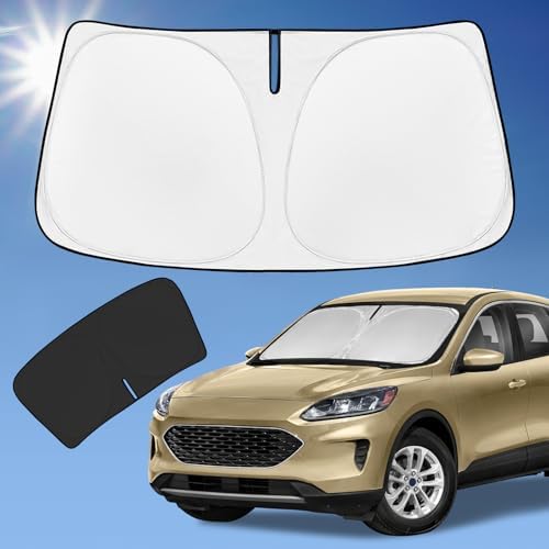 for Ford Escape 2020-2025 2026 Sun Shade Sunshade Windshield Cover by ZOIBVCARSUNSHADE