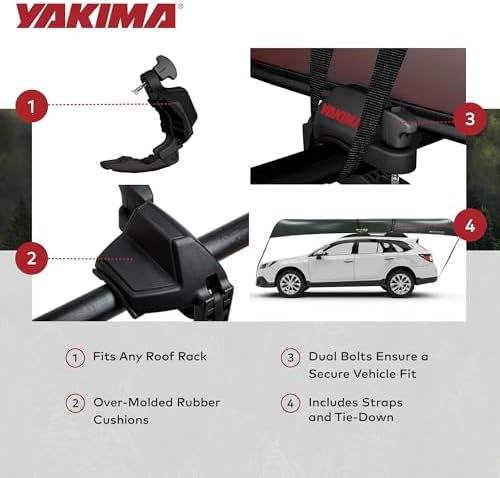 Yakima KeelOver Canoe Rack - Image 3