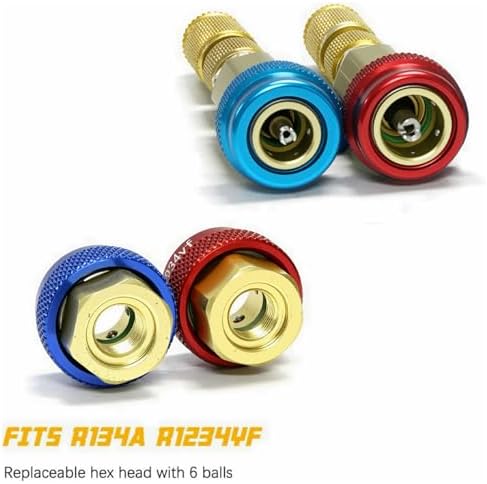 R134A R1234YF Air Condithoning Valve Core Remover Tool, High Low Pressure Valve - Image 5